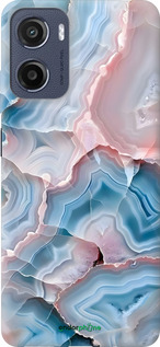 Силиконовый чехол Мрамор для Motorola Moto E15 - 6306u-4147 изображение 