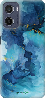 Силиконовый чехол Акварель для Motorola Moto E15 - 6320u-4147 изображение 