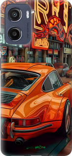 Силиконовый чехол Порше для Motorola Moto E15 - 6334u-4147 изображение 