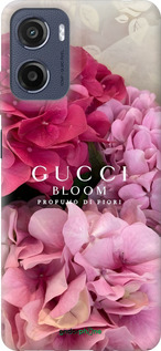 Силиконовый чехол Гучи для Motorola Moto E15 - 6341u-4147 изображение 