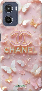 Силиконовый чехол Шанель для Motorola Moto E15 - 6366u-4147 изображение 