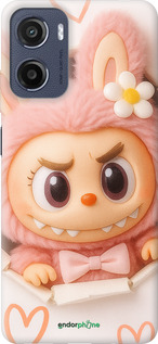 Силиконовый чехол Лабубу 2 для Motorola Moto E15 - 6710u-4147 изображение 