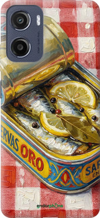 Силиконовый чехол Vintage Sardine Tin Phone для Motorola Moto G05 - 6772u-3949 изображение 