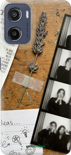 Силиконовый чехол Aesthetic Scrapbook Collage для Motorola Moto E15 - 6773u-4147 изображение 