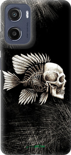 Силиконовый чехол Рыбо-человек для Motorola Moto E15 - 683u-4147 изображение 