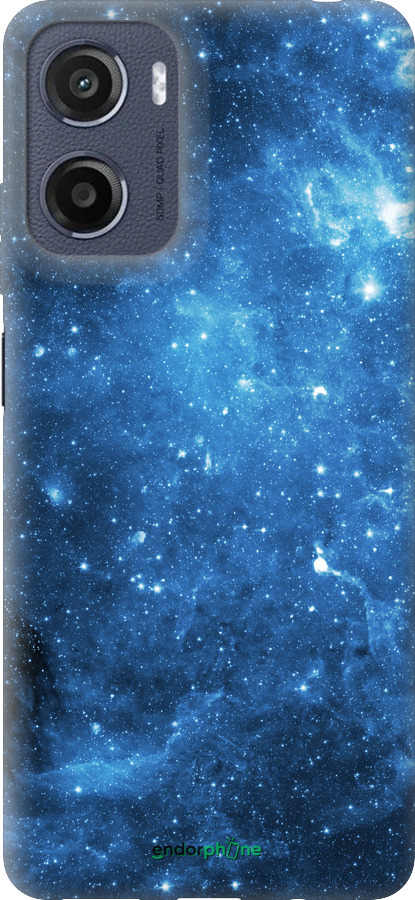 Силиконовый чехол Звёздное небо для Motorola Moto E15 - 167u-4147 изображение 