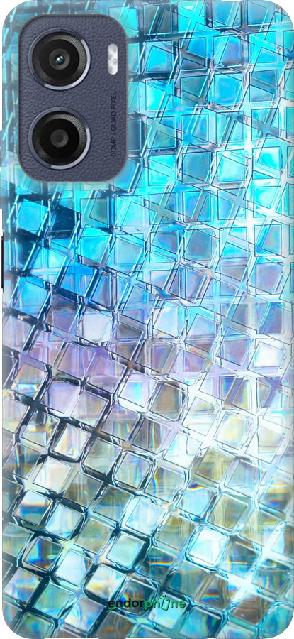 Силиконовый чехол Переливающаяся чешуя для Motorola Moto G05 - 227u-3949 изображение 