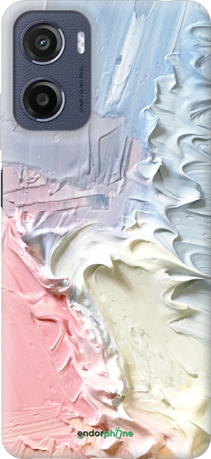 Силиконовый чехол Пастель v1 для Motorola Moto E15 - 3981u-4147 изображение 