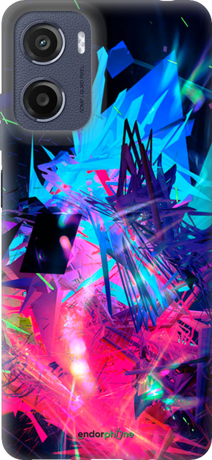 Силиконовый чехол Абстрактный чехол для Motorola Moto G05 - 4681u-3949 изображение 