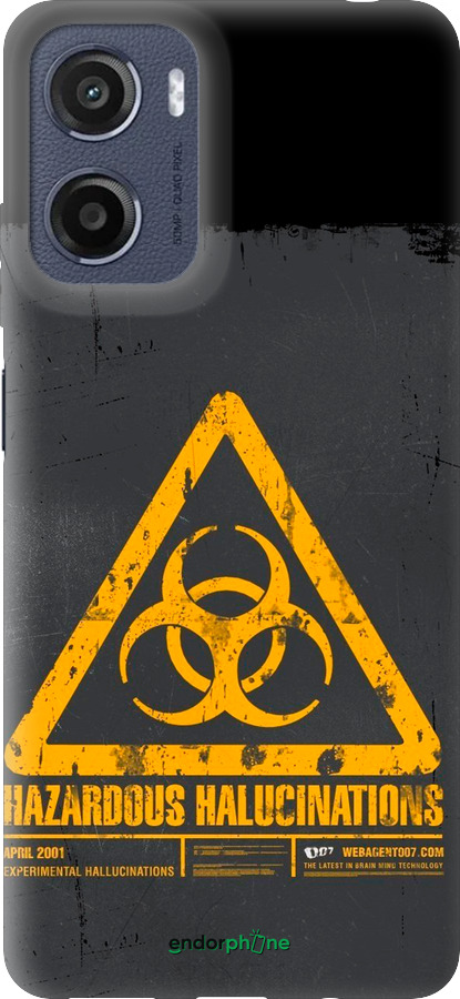 Силиконовый чехол biohazard 28 для Motorola Moto E15 - 4846u-4147 изображение 