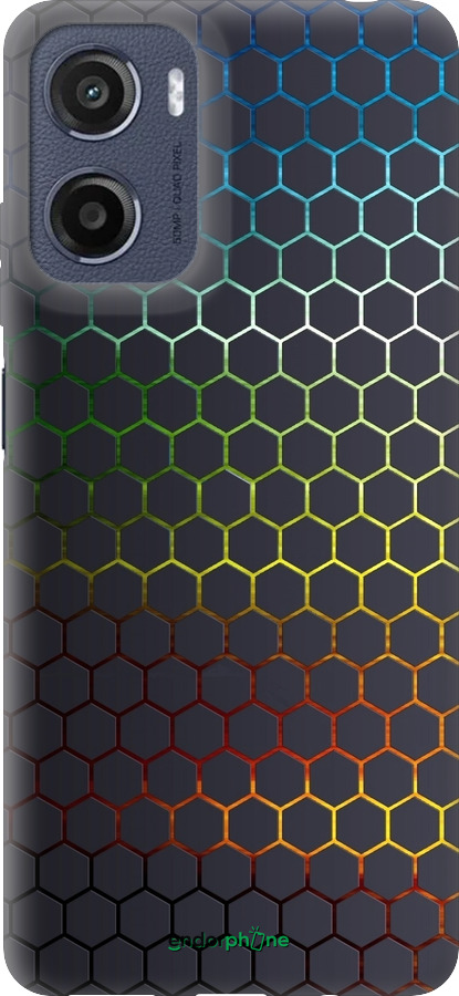 Силіконовий чехол Соти, які переливаються  для Motorola Moto E15 - 498u-4147 изображение 