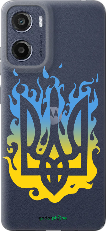 Силіконовий чехол Герб v1 для Motorola Moto G05 - 5258u-3949 изображение 