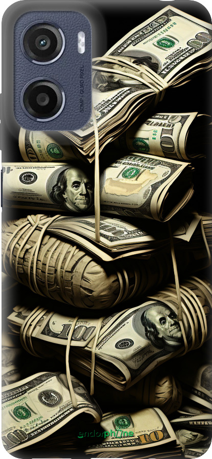 Силіконовий чехол Великі гроші для Motorola Moto G05 - 5666u-3949 изображение 