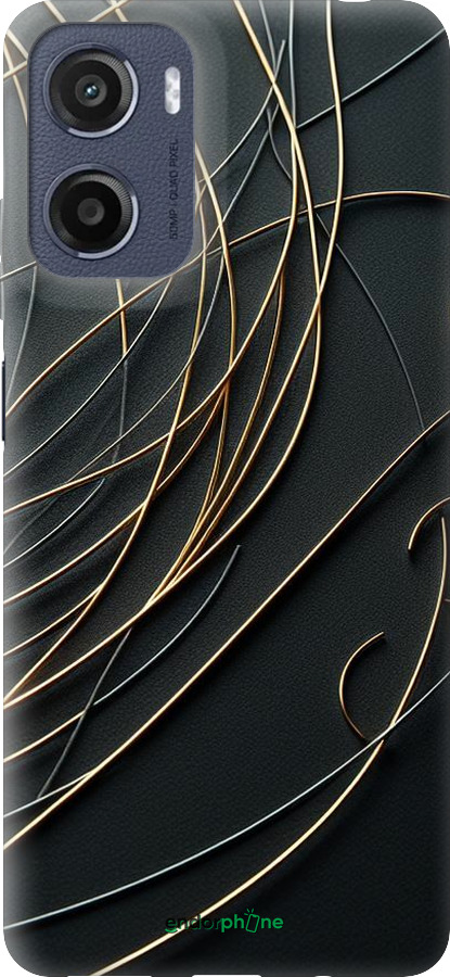 Силиконовый чехол Связь между мирами для Motorola Moto E15 - 5837u-4147 изображение 