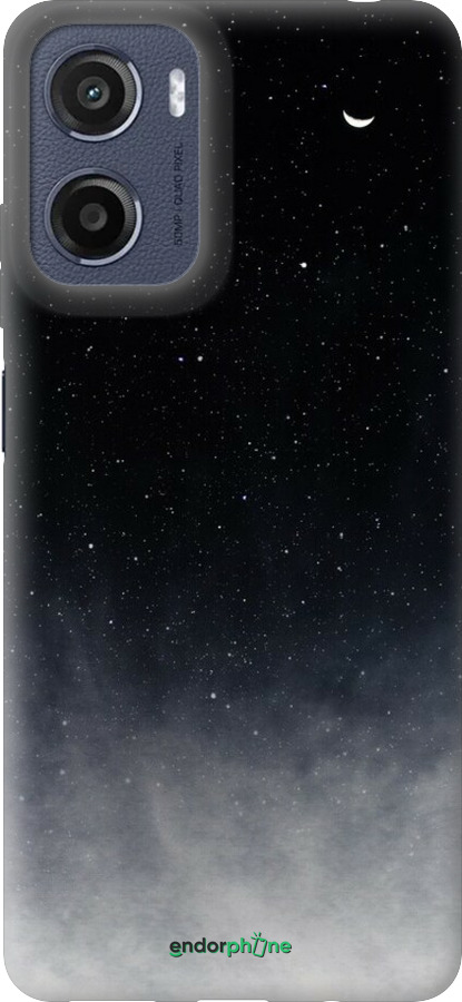 Силиконовый чехол Сині хмари, Синій місяць для Motorola Moto G05 - 6396u-3949 изображение 