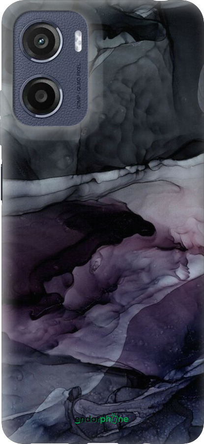 Силиконовый чехол Абстракция искусство для Motorola Moto E15 - 6434u-4147 изображение 