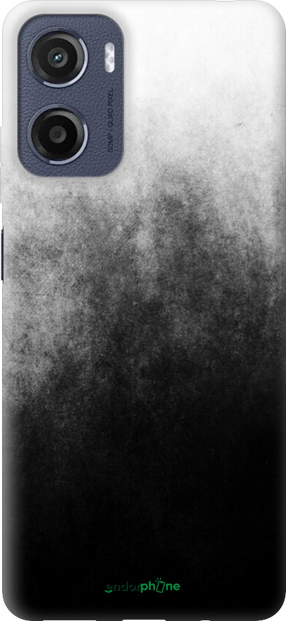 Силиконовый чехол Абстрактная композиция в серых тонах для Motorola Moto E15 - 6477u-4147 изображение 