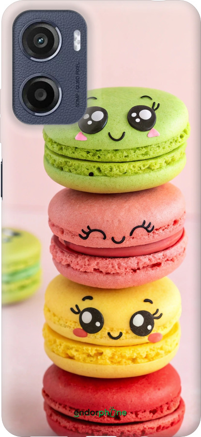 Силиконовый чехол Печенье для Motorola Moto E15 - 6693u-4147 изображение 