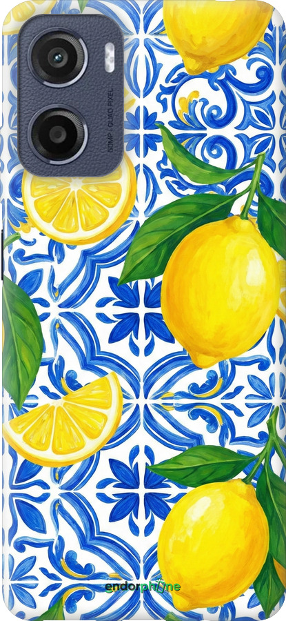 Силиконовый чехол Grocery Girl Italian Summer для Motorola Moto E15 - 6766u-4147 изображение 