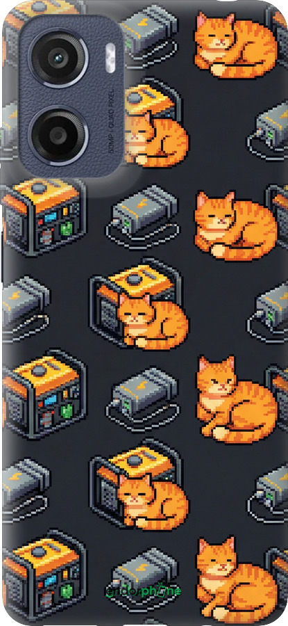 Силиконовый чехол Autonomous Zone для Motorola Moto G05 - 6771u-3949 изображение 