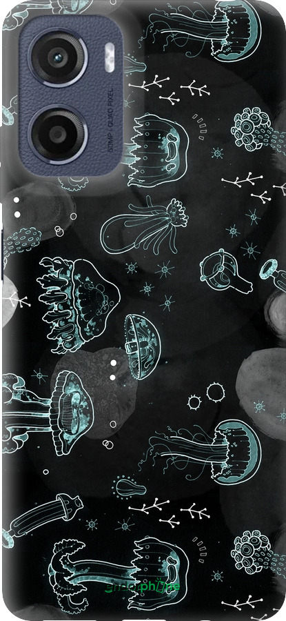 Силиконовый чехол Медузы для Motorola Moto G05 - 906u-3949 изображение 