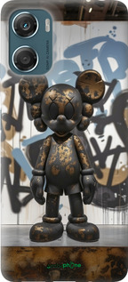 Силиконовый чехол Bronze kaws v2 для Motorola Moto G06 - 6098u-4187 изображение 
