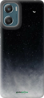 Силиконовый чехол Сині хмари, Синій місяць для Motorola Moto G06 - 6396u-4187 изображение 