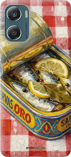 Силиконовый чехол Vintage Sardine Tin Phone для Motorola Moto G06 - 6772u-4187 изображение 