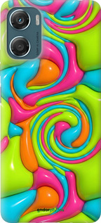 Силиконовый чехол Y2K Jelly Dream для Motorola Moto G06 - 6780u-4187 изображение 