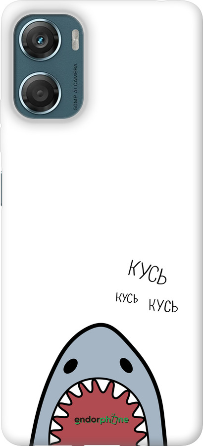 Силиконовый чехол Акула для Motorola Moto G06 - 4870u-4187 изображение 