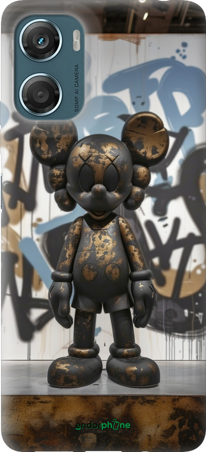 Силиконовый чехол Bronze kaws v2 для Motorola Moto G06 - 6098u-4187 изображение 