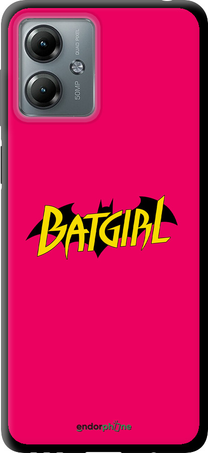 TPU чехол bat girl для Motorola Moto G14 - 4533b-3197 изображение 