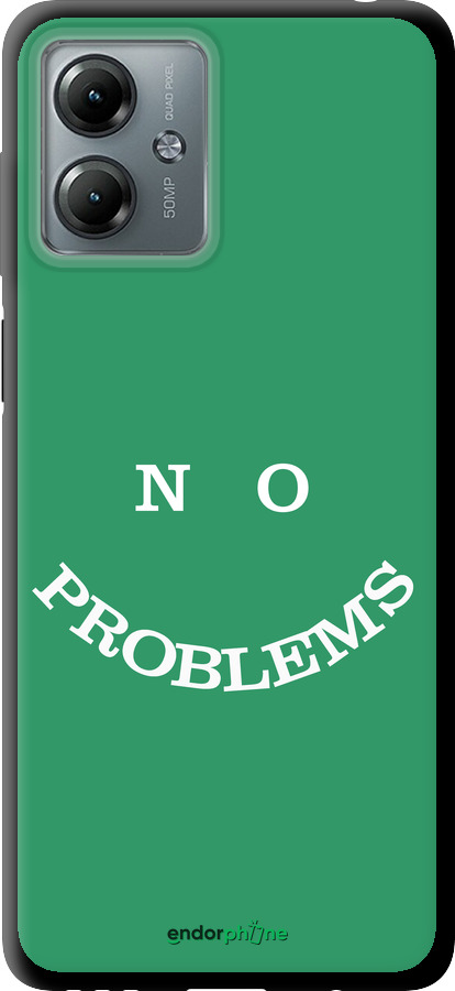 TPU чехол No Problems для Motorola Moto G14 - 5573b-3197 изображение 