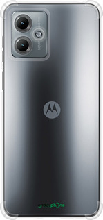 Силикон с усиленными углами чехол 'Прозрачный' для Motorola Moto G14 изображение 18