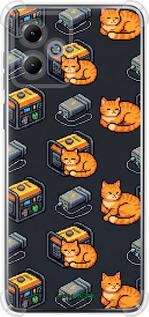 Силикон с усиленными углами чехол Autonomous Zone для Motorola Moto G14 - 6771sp-3197 изображение 