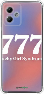 Силикон с усиленными углами чехол 'Aesthetic Aura Gradient 777 Lucky Energy' для Motorola Moto G14 изображение 9