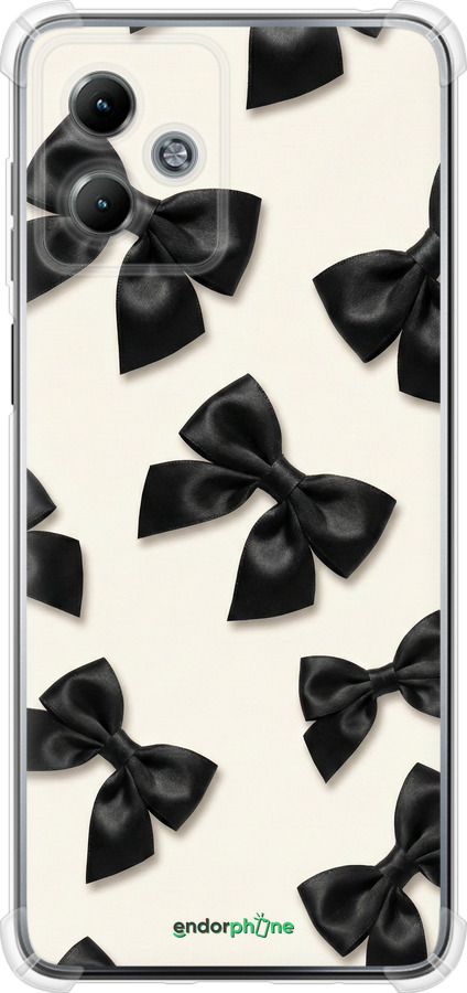 Силіконовий протиударний с посиленими кутами чехол Dark Coquette для Motorola Moto G14 - 6765sp-3197 изображение 