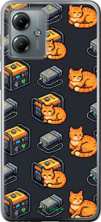 Силиконовый чехол Autonomous Zone для Motorola Moto G14 - 6771u-3197 изображение 