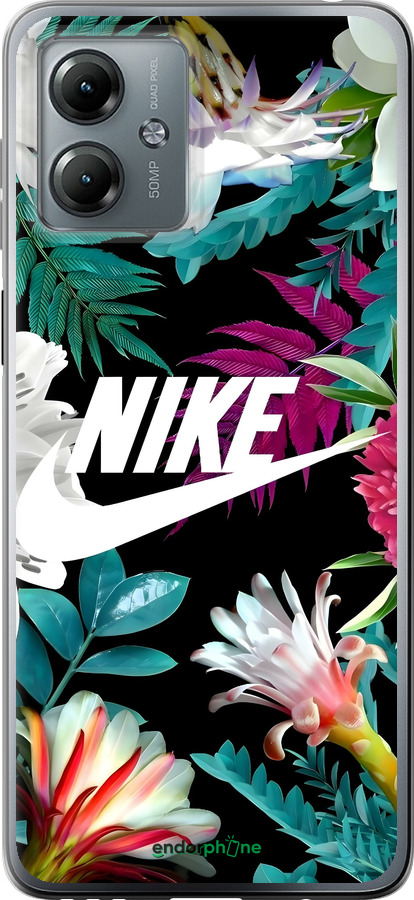 Силіконовий чехол Nike для Motorola Moto G14 - 6378u-3197 изображение 