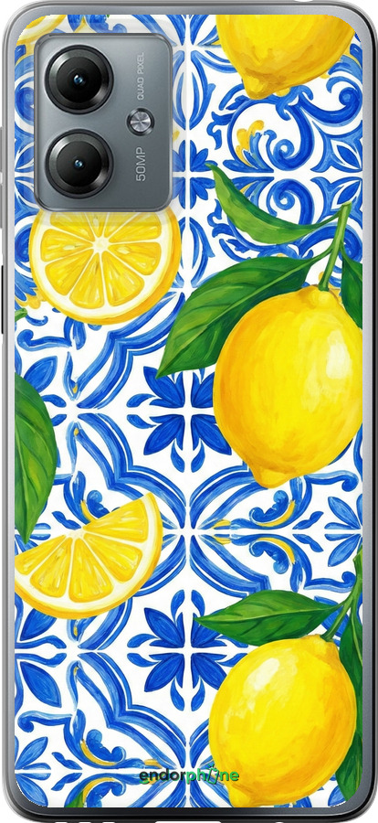 Силіконовий чехол Grocery Girl Italian Summer для Motorola Moto G14 - 6766u-3197 изображение 