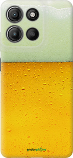 Силиконовый чехол Пиво для Motorola Moto G15 Power - 1145u-4044 изображение 