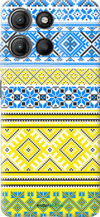 Силіконовий чохол 'Вишиванка 40' для Motorola Moto G15 Power зображення 6