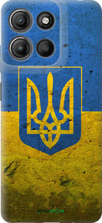 Силіконовий чехол Прапор і герб України 2 для Motorola Moto G15 Power - 378u-4044 изображение 