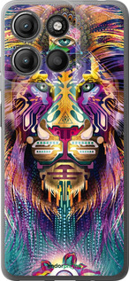 Силіконовий чехол Люмінесцентний лев для Motorola Moto G15 Power - 4037u-4044 изображение 