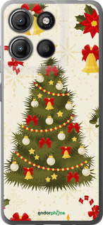 Силиконовый чехол Новогодняя елка для Motorola Moto G15 Power - 4198u-4044 изображение 