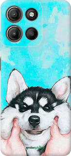 Силиконовый чехол Улыбнись для Motorola Moto G15 Power - 4276u-4044 изображение 