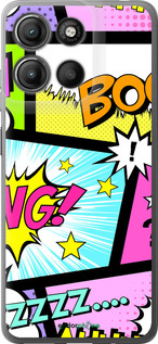 Силиконовый чехол Комикс 1 для Motorola Moto G15 Power - 4407u-4044 изображение 