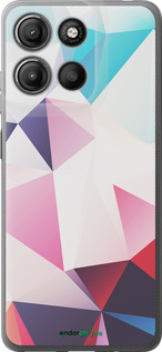 Силиконовый чехол Геометрия 3 для Motorola Moto G15 Power - 4415u-4044 изображение 