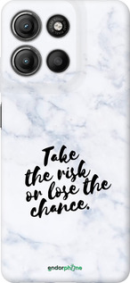 Силиконовый чехол Рискнуть или потерять шанс для Motorola Moto G15 Power - 4866u-4044 изображение 