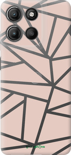 Силиконовый чехол Абстракция 2 для Motorola Moto G15 Power - 4872u-4044 изображение 